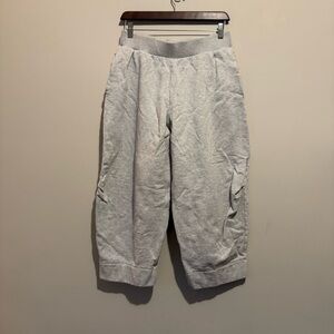COS Gray Cropped Sweatpants